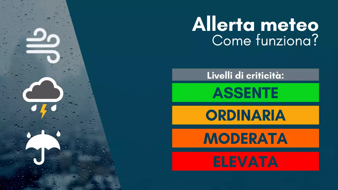 immagine su allerta meteo