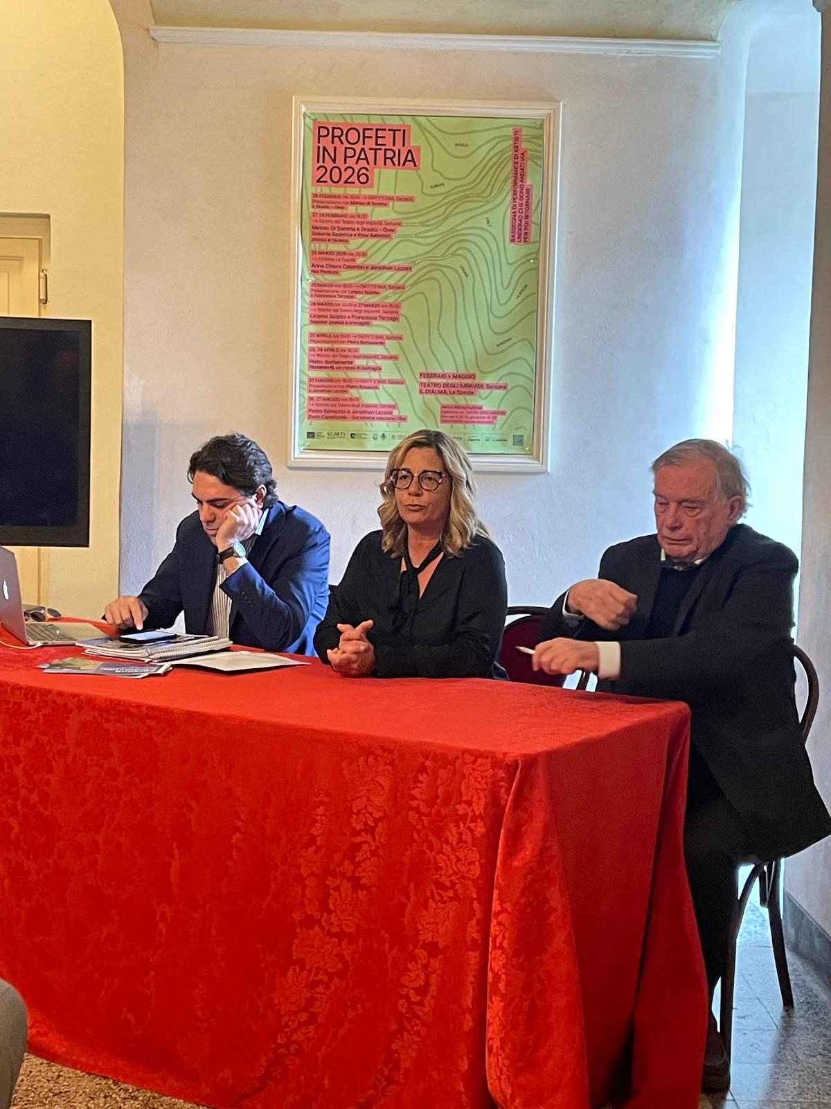La conferenza stampa al Teatro degli Impavidi
