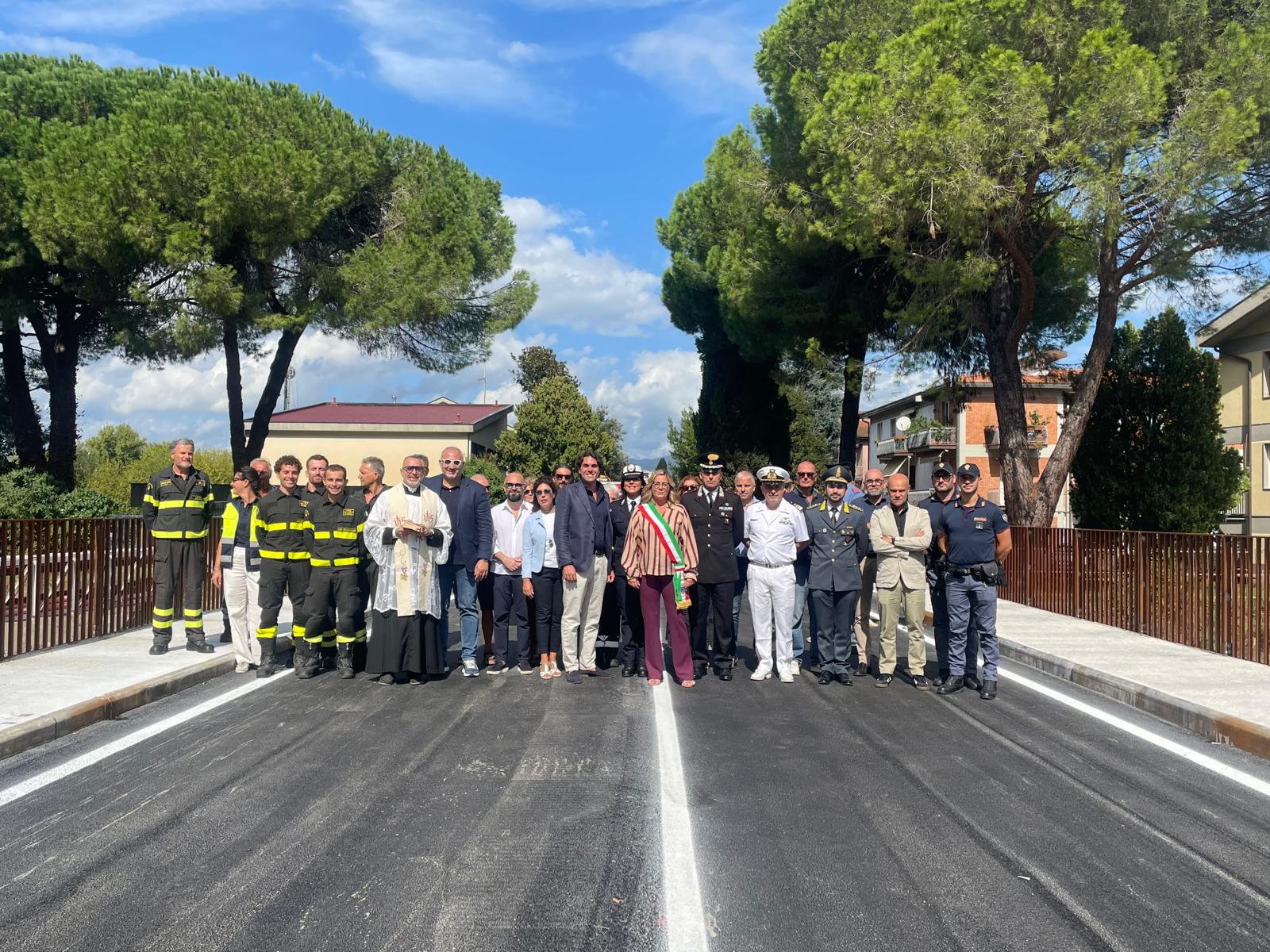 Foto apertura Ponte di via Falcinello