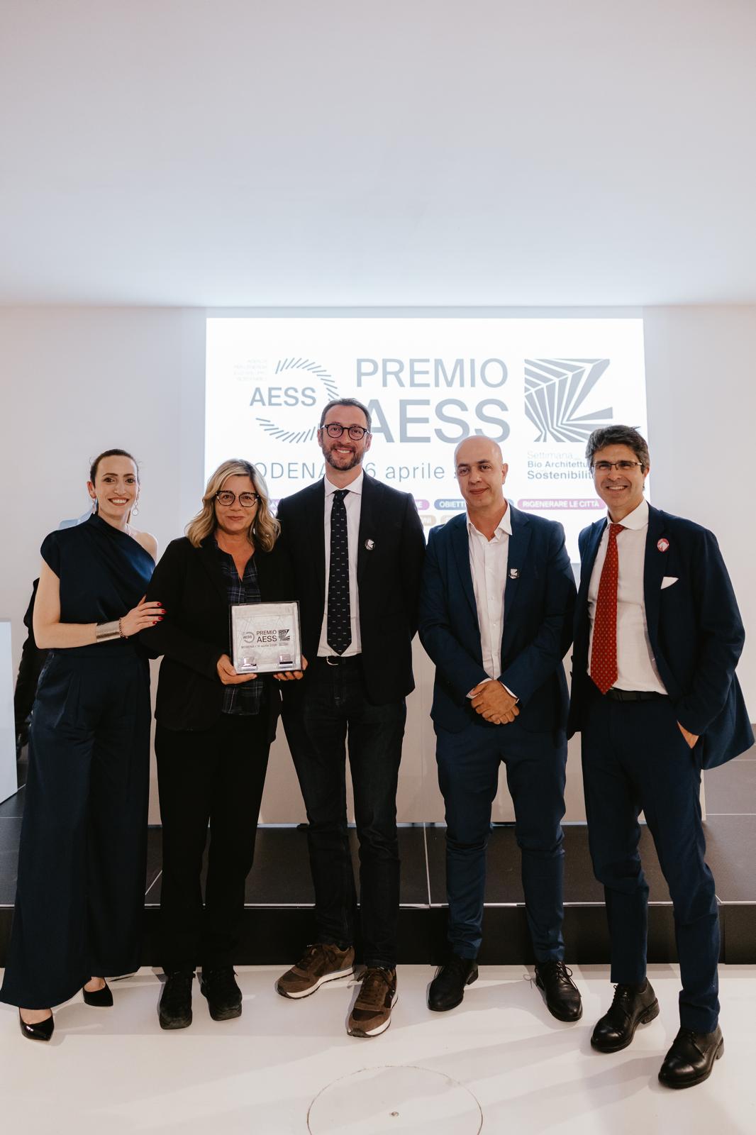 La consegna del Premio AESS a Modena