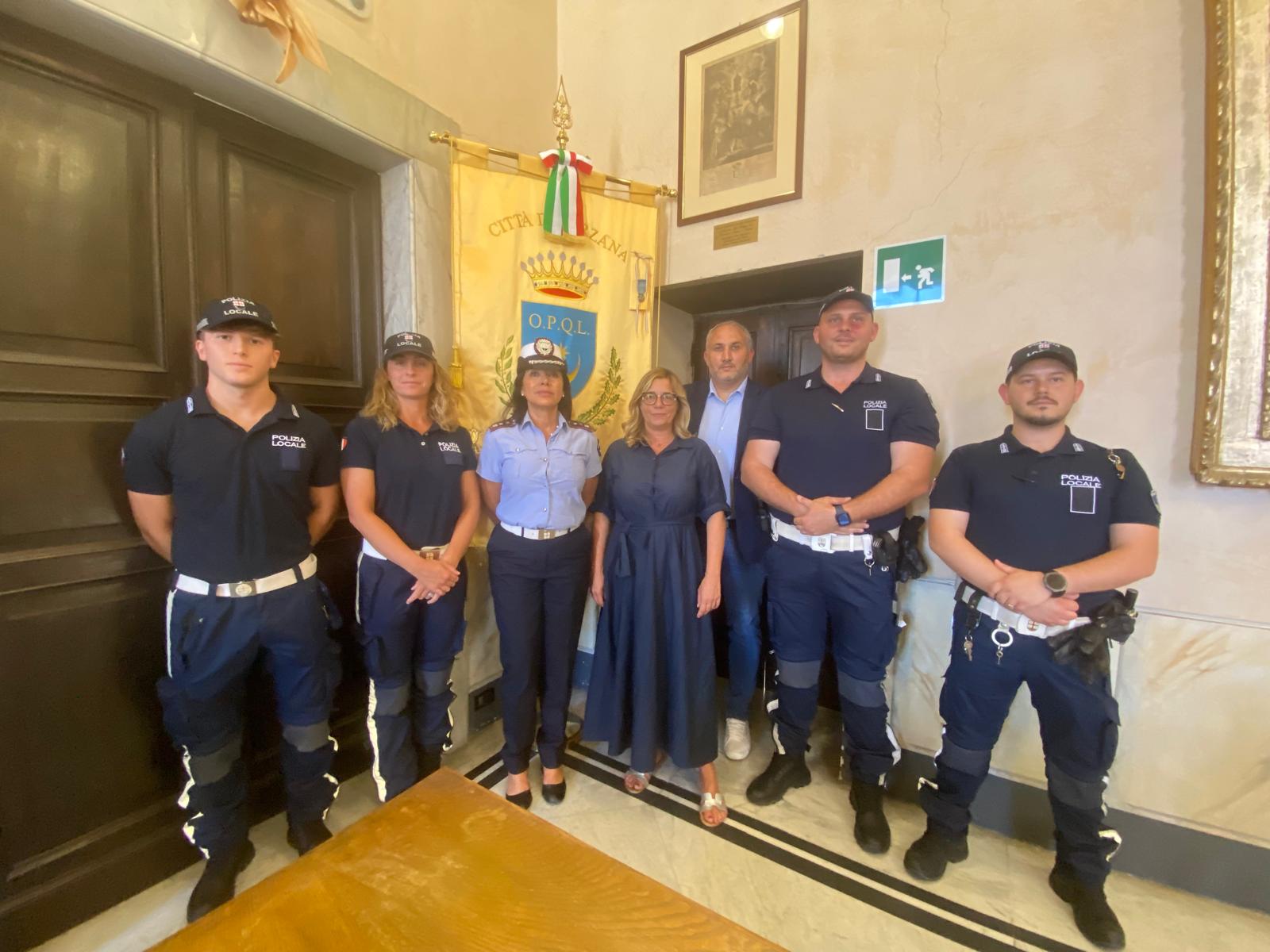 Polizia Locale i nuovi agenti