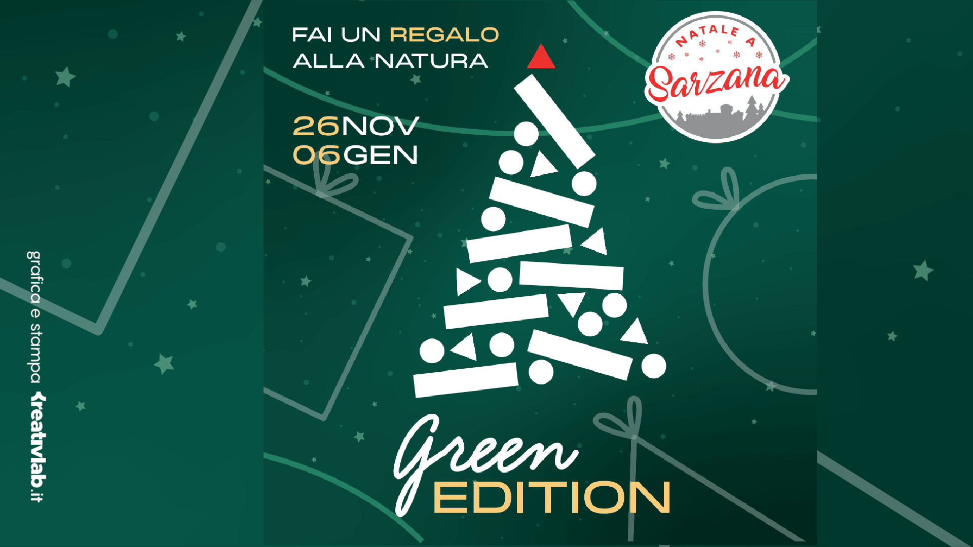 Locandina Natale 2022 Green Edition